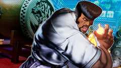 Marco Rodrigues preparing his Super Move in Fatal Fury.