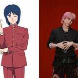 「ハイスクール！奇面組」切出翔役に「Snow Man」佐久間大介 一堂零役・関智一との2ショット＆アフレコ風景の写真披露