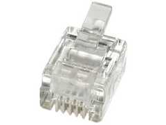 econ connect Modular-Stecker MPL64, 6P4C für Flachkabel