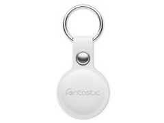 Fontastic Kunstleder-Schutzhülle für Bluetooth-Tracker FonTag, weiß