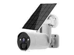 STABO Smart Home Solar Outdoorcam,  HD, 110°, Überwachungskamera mit Solarbetrieb