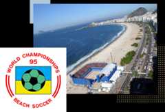 1995 : Premier championnat du monde à Rio de Janeiro