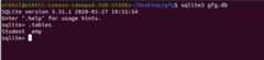 drop sqlite3 table using Python