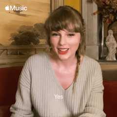 GIF of Taylor saying “yes”