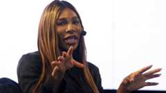 Serena Williams bids for flag football