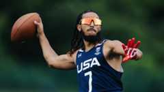 Flag footballers not all in on NFL stars