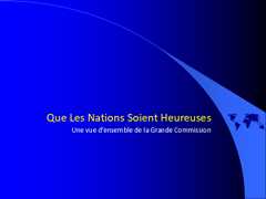 Que Les Nations Se Réjouissent