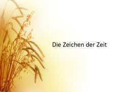 Zeichen der Zeit