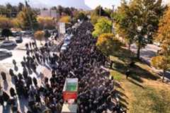 تشییع پیکر شهدای گمنام در خرمآباد