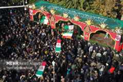 استقبال و تشییع پیکر ۳۰۰ شهید گمنام دفاع مقدس در سراسر کشور