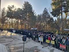 نمایش اقتدار و همبستگی بسیجیان در چناران