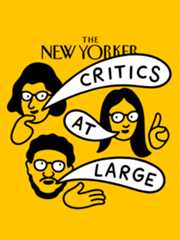 Portraits of the hosts for Critics at Large podcast.
