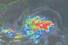 'Verbena' makes landfall over Surigao del Sur