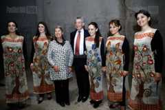 Ավստրիայի նախագահ Հեյնց Ֆիշերի այցը Գառնու տաճար և Գեղարդի վանք