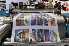 Storformat digital trykkmaskin