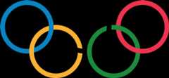 De olympiske ringene symboliserer brorskap og vennskap mellom de fem verdensdelene.