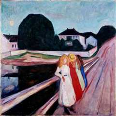 Pikene på broen, 1905