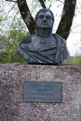 Byste av Peder Anker på Bogstad