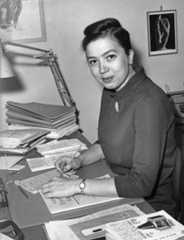 Torild Skard. Foto 1966.