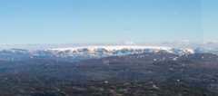 Hardangerjøkulen sett fra Hårteigen