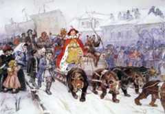 Maskerade i Moskva i 1722