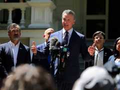 Gavin Newsom Is Winning the “Attention Primary.” Insiders Say He’s Building Infrastructure to Win an Actual Primary