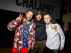 Timothée Chalamet and Adam Sandler Unite for Vanity Fair Scene Selection Live