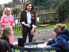 Kate Middleton Turns to Prep for a London School Visit