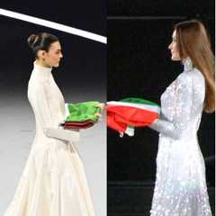 Jeux olympiques d'hiver de Milan-Cortina : Vittoria Ceretti rend hommage à Carla Bruni dans une robe Giorgio Armani