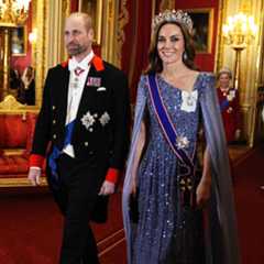 キャサリン妃、ヴィクトリア女王のために作られたティアラを晩さん会で着用