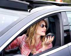 Image may contain Sunglasses Accessories Accessory Car Transportation Vehicle Automobile Human Person and Sitting