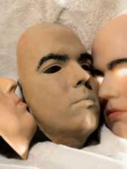 This image may contain Head Figurine Human and Person