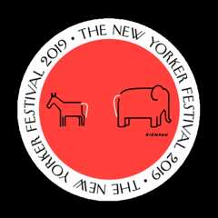 Christoph Niemann New Yorker Festival Sticker by The New Yorker