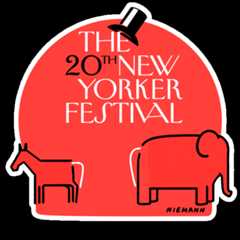 Tny New Yorker Festival Sticker by The New Yorker