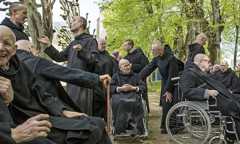 FRANCE - RELIGION - ABBEY - MONKS - SOLESMES