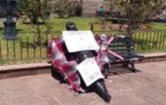 The body found Thursday in Jardín Hidalgo.