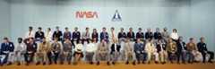 The eighth group of NASA astronauts selected in 1978. 
