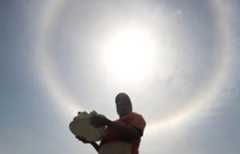 Sun Halo Piques South Africans' Interest