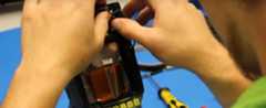 barcode scanner repair technician