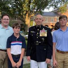 Mike Flood with War Hero