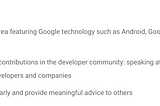 How I became a Google Developer Expert (GDE) for Android with the help of the #RoadToGDE program