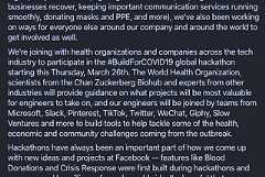 Joining the fight against Covid-19 with technology — Covid-19 Global Hackathon