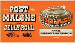 Post Malone with Jelly Roll on 5/28/2025