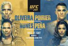 Uitslagen : UFC 269 : Oliveira vs. Poirier