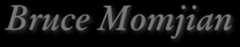 Bruce Momjian