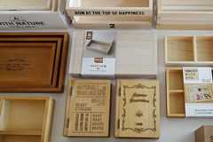 100均の木製収納グッズ