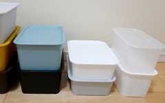 100均のSeria フタ付プラBOX