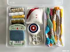 100均セリアとキャンドゥで売られていたSIKIRI3Vの収納グッズ商品画像