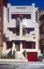 Art Déco, Withuis, av. Charles Woeste 183, Jette, 1927, architecte Joseph Diongre, photo Ch. Bastin & J. Evrard © MRBC