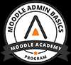 Moodle Admin Basics badge